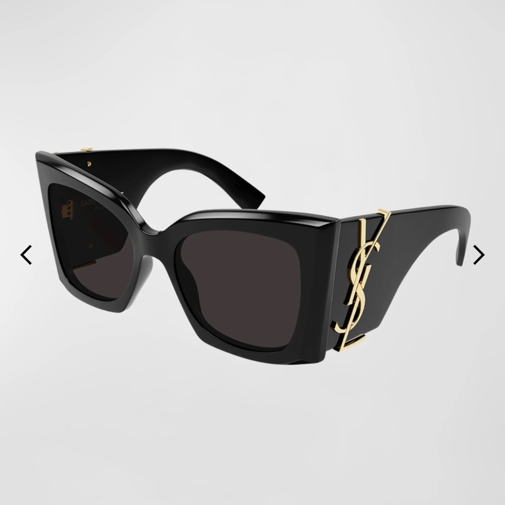 Saint Laurent Blaze Acetate Cat-Eye Sunglasses